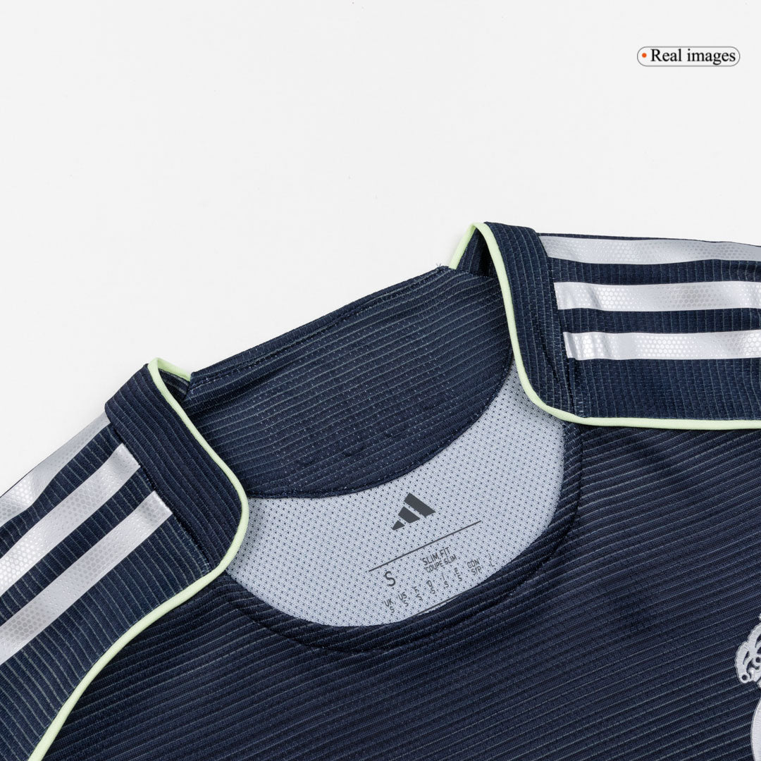 Męska Koszulka Wyjazdowa Real Madrid ARDA GÜLER #15 Wersja Piłkarska 2025/26 - Slim Fit [PREMIUM]