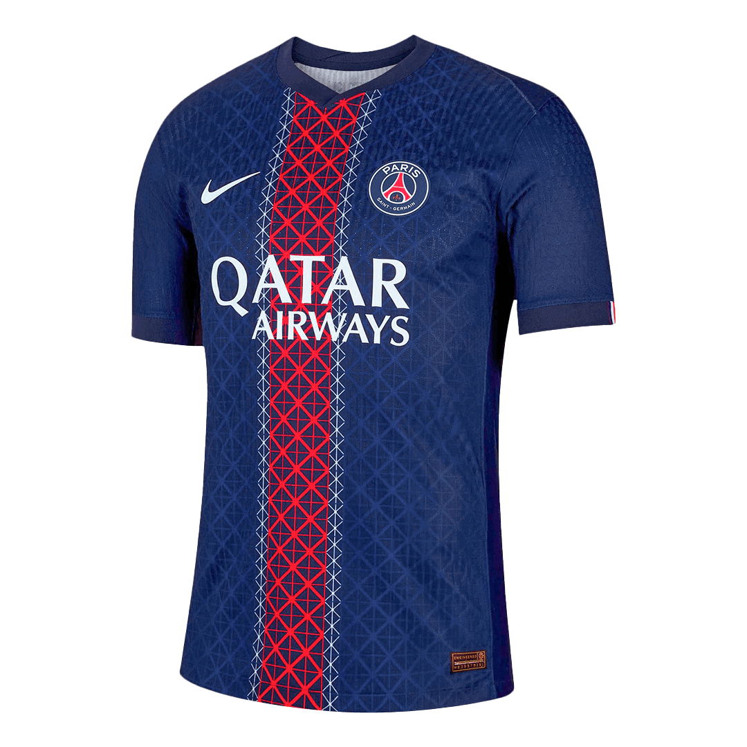 Męska Koszulka Domowa PSG HAKIMI #2 Wersja Piłkarska 2025/26 - Slim Fit