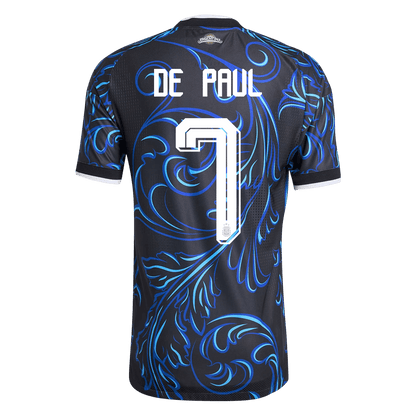 Męska koszulka Argentyny wyjazdowa DE PAUL #7 wersja zawodnicza - Mundial 2026