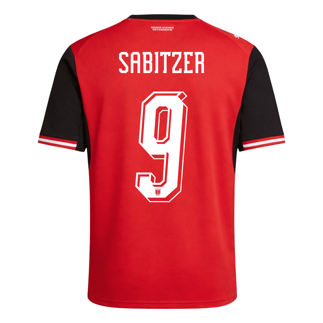 Męska koszulka Austrii domowa SABITZER #9 – Mundial 2026