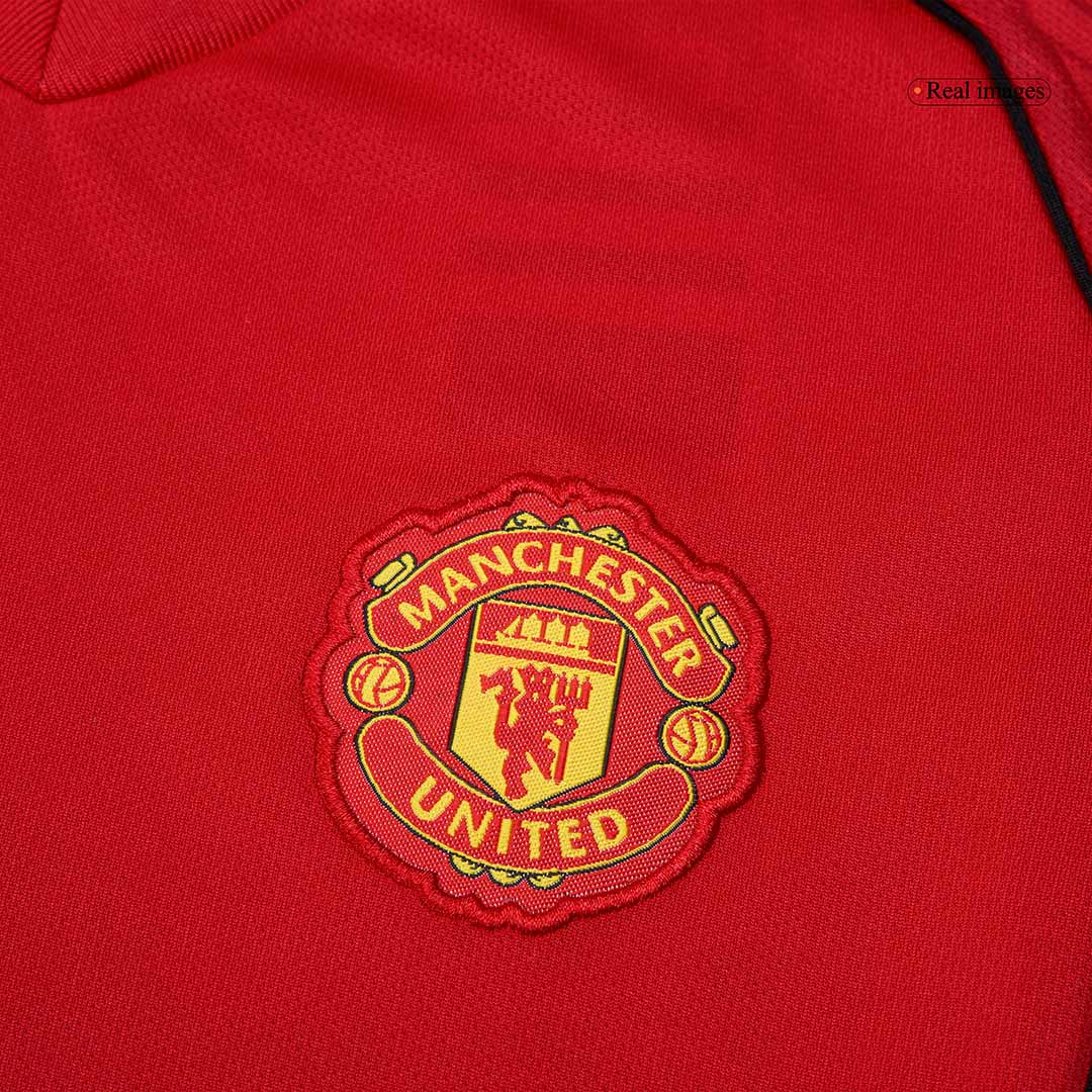 Dziecięcy Zestaw Domowa Man Utd (Koszulka + Spodenki + Skarpety) 2025/26