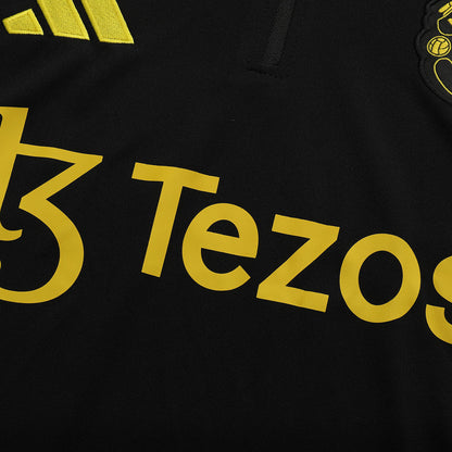 Juniorski Manchester United Bluza z zamkiem Komplet Dresowy 2025/26