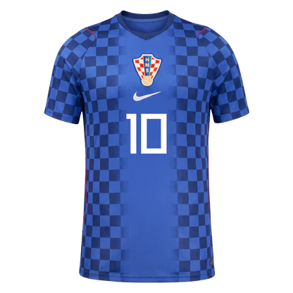 Męska koszulka Chorwacji wyjazdowa MODRIĆ #10 wersja zawodnicza - Mundial 2026