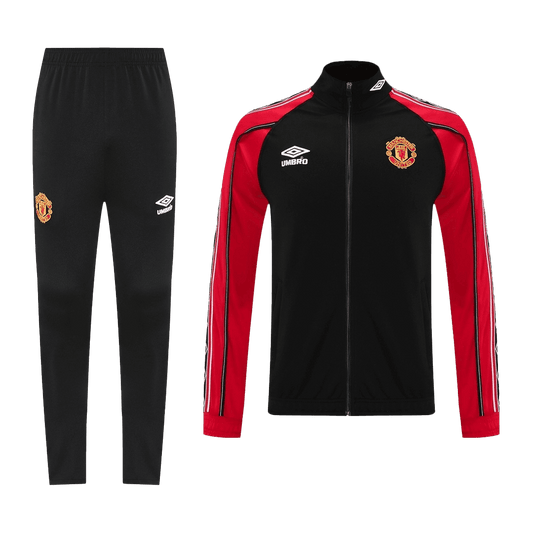 Męski Zestaw Treningowy Manchester United 2025/26 (Kurtka+Spodnie) - Topowe Koszulki Pilkarskie Sklep Internetowy