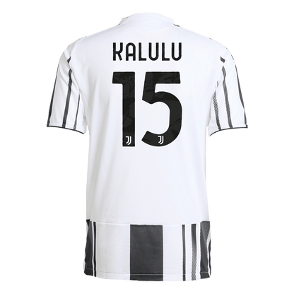 Męska Koszulka Domowa Juventus KALULU #15 Wersja Piłkarska 2025/26 - Slim Fit - Topowe Koszulki Pilkarskie Sklep Internetowy