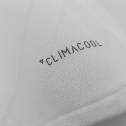 Męska Koszulka Retro Domowa Real Madryt BENZEMA #9 Długi Rękaw 2017/18 - Topowe Koszulki Pilkarskie Sklep Internetowy