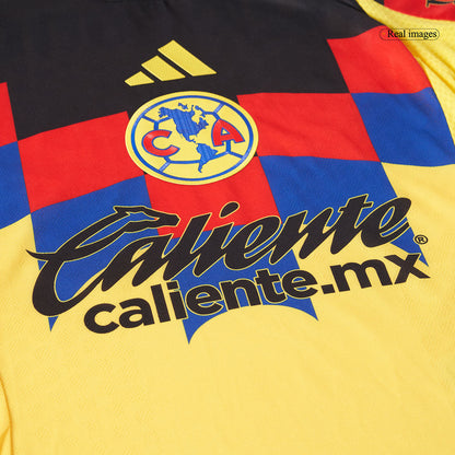 Męska Koszulka Domowa Club America Wersja Piłkarska 2025/26 - Slim Fit