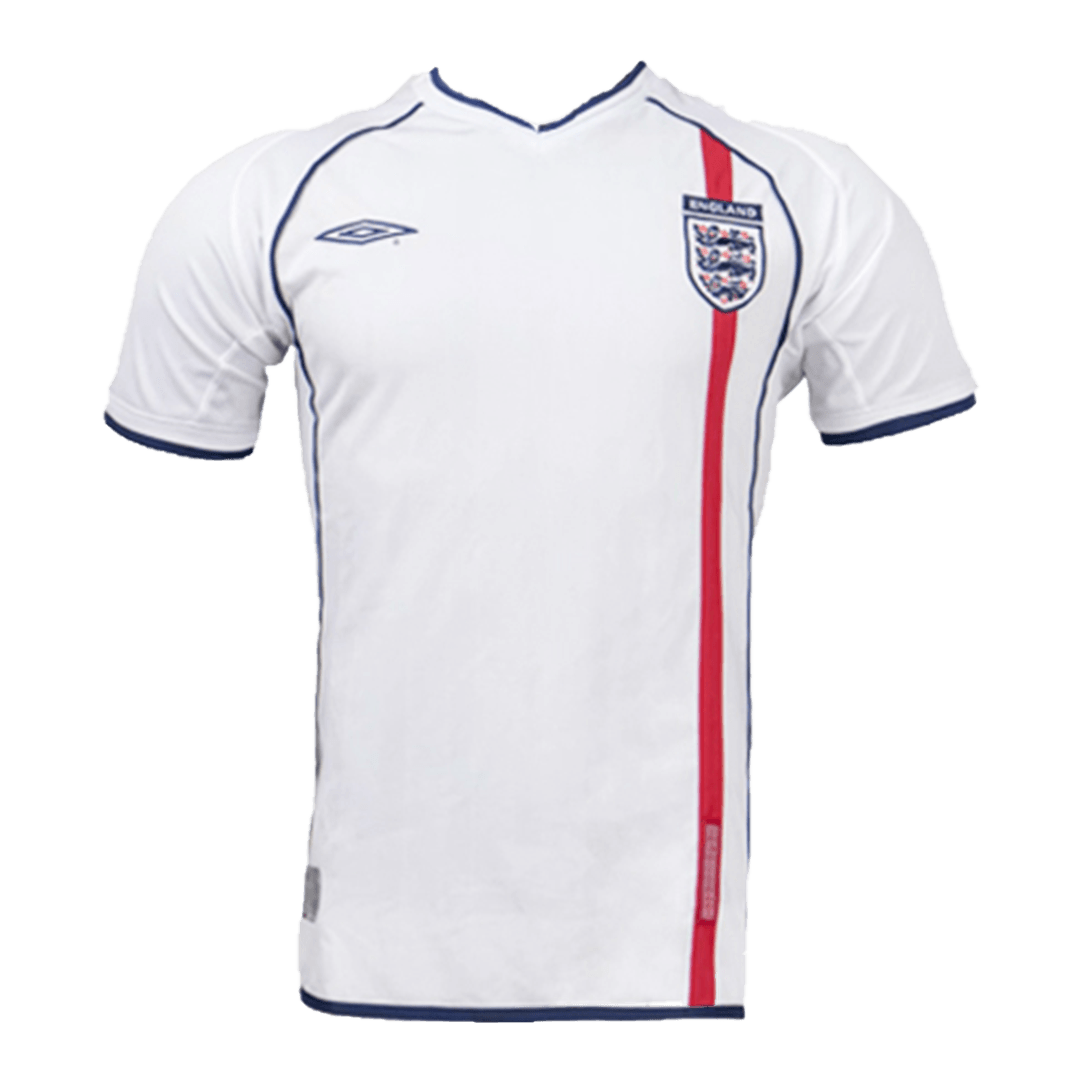 Męska Koszulka Retro Domowa England 2002