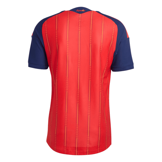 Męska Koszulka Domowa Spain Wersja Piłkarska World Cup 2026 - Slim Fit