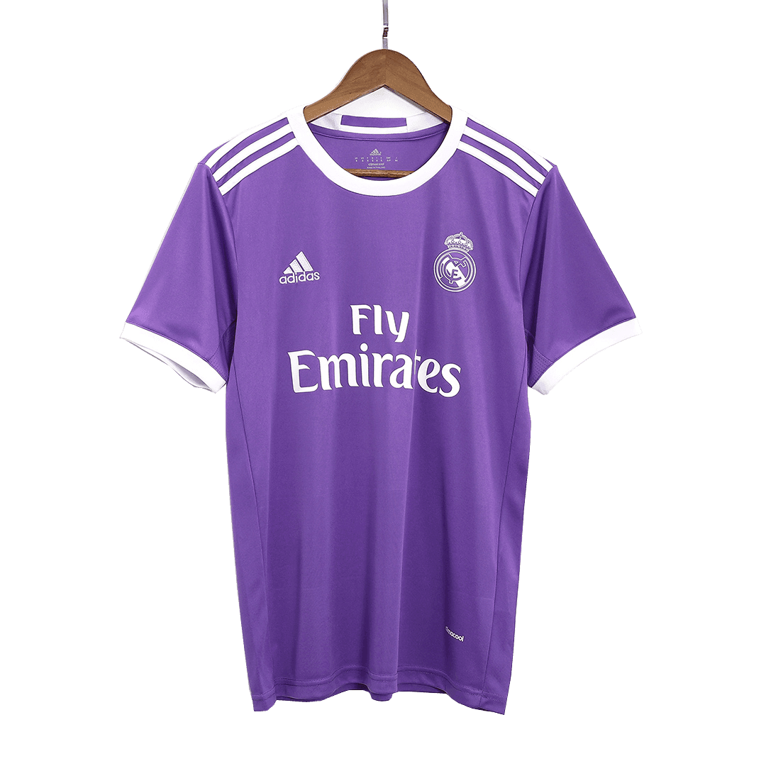 Męska Koszulka Retro Wyjazdowa Real Madrid 2016/17 - Topowe Koszulki Pilkarskie Sklep Internetowy