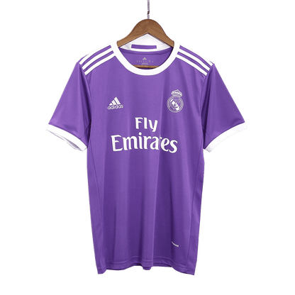 Męska Koszulka Retro Wyjazdowa Real Madrid SERGIO RAMOS #4 2016/17 - Topowe Koszulki Pilkarskie Sklep Internetowy