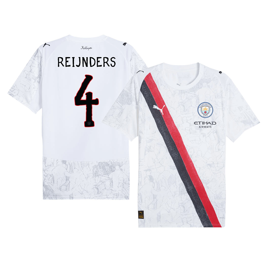 Męska Koszulka Manchester City KidSuper REIJNDERS #4 2025/26 - Club World Cup