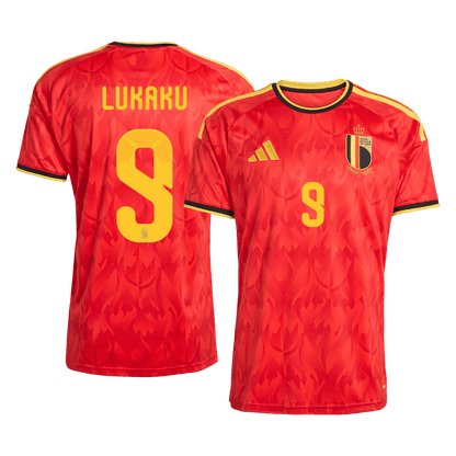 Męska koszulka Belgii domowa LUKAKU #9 - Mundial 2026