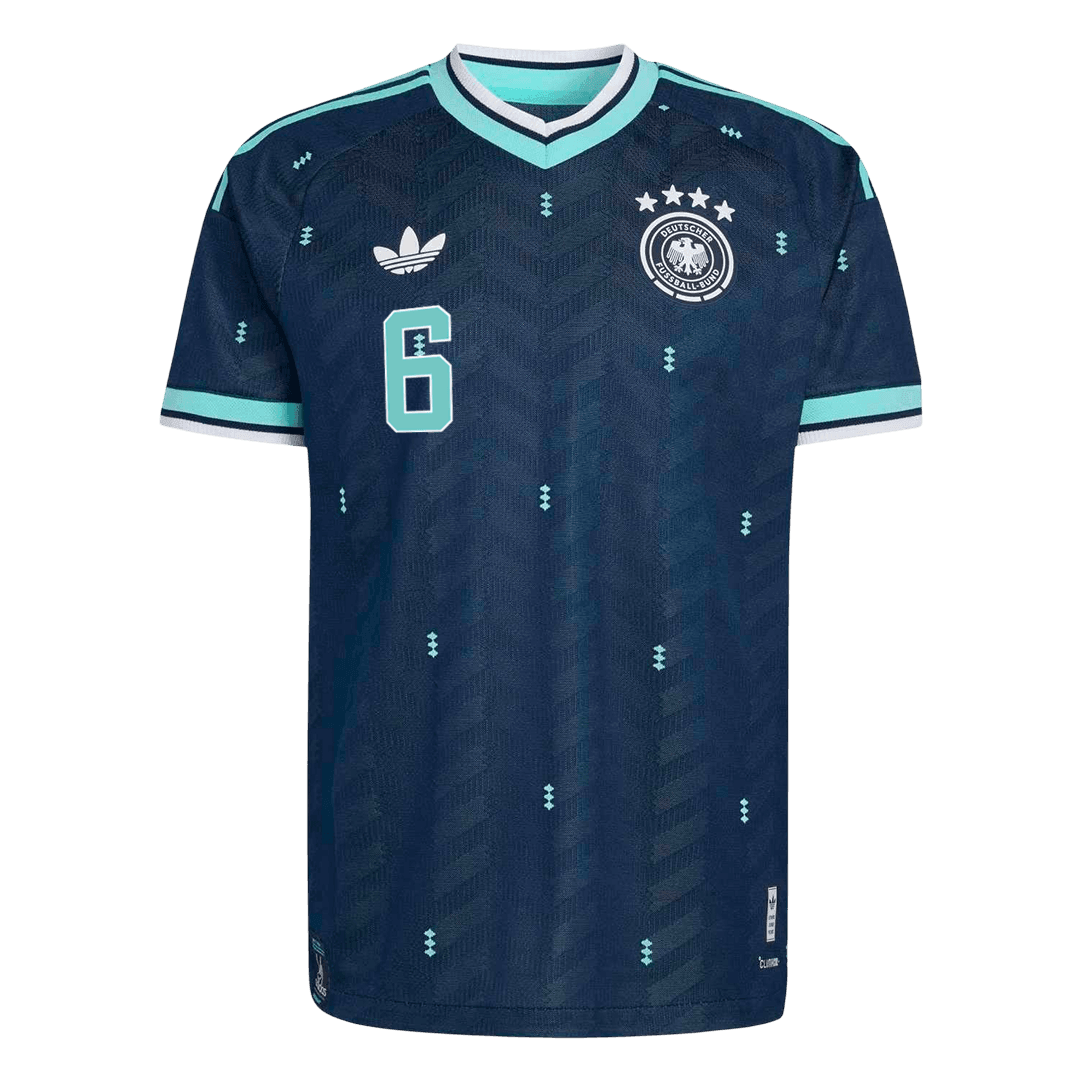 Męska koszulka Niemiec wyjazdowa KIMMIC #6 wersja zawodnicza - Mundial 2026