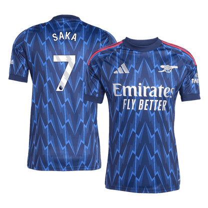 Męska Koszulka Wyjazdowa Arsenal SAKA #7 2025/26 - Topowe Koszulki Pilkarskie Sklep Internetowy