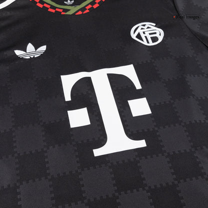 Męski Zestaw Trzecia Wyjazdowa Bayern Munich (Koszulka+Spodenki) 2025/26
