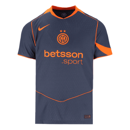 Męska Koszulka Trzecia Wyjazdowa Inter Milan Wersja Piłkarska 2025/26 - Slim Fit - Topowe Koszulki Pilkarskie Sklep Internetowy