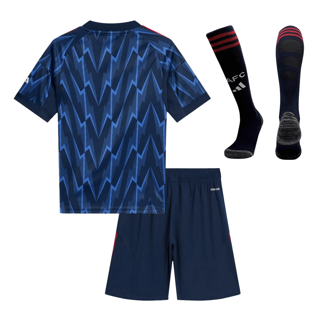 Dziecięcy Zestaw Wyjazdowa Arsenal (Koszulka + Spodenki + Skarpety) 2025/26