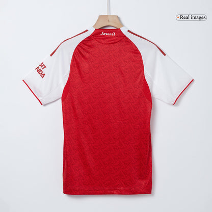 Męska Koszulka Domowa Arsenal RICE #41 Wersja Piłkarska 2025/26 - Slim Fit