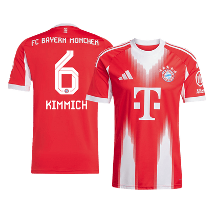 Męska Koszulka Domowa Bayern Munich KIMMICH #6 2025/26 [PREMIUM]