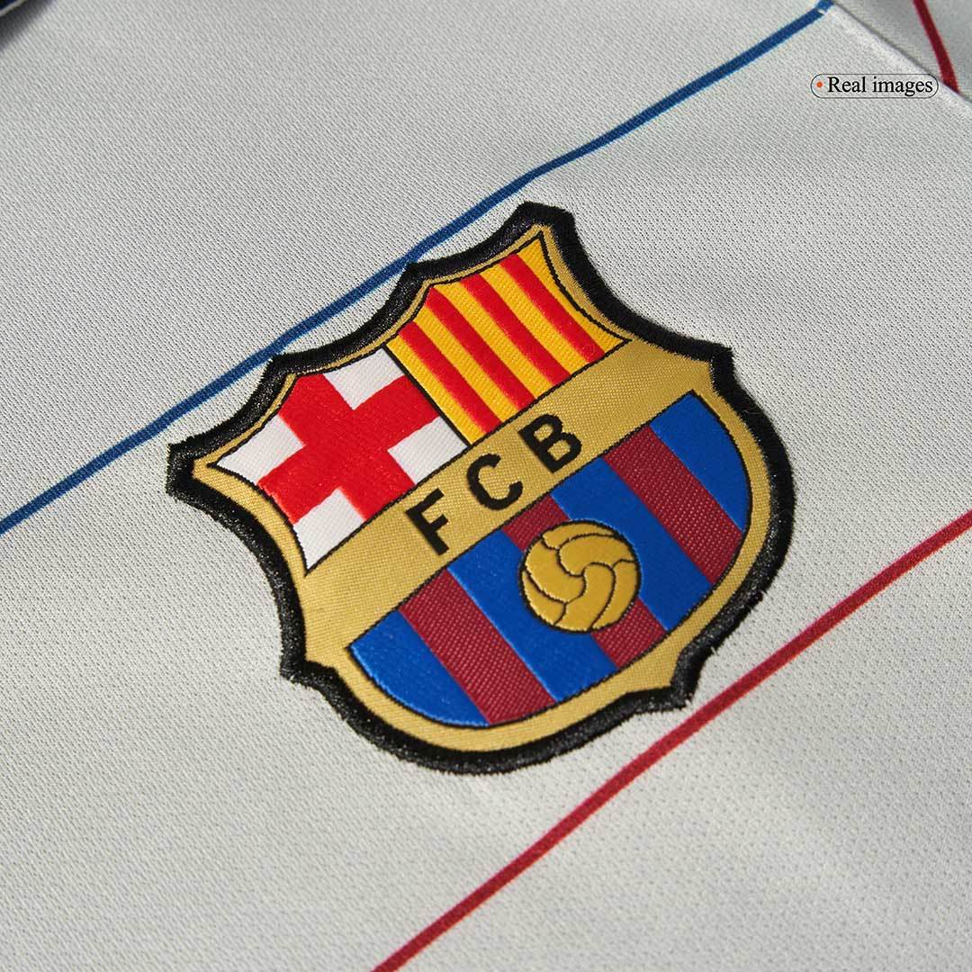 Retro koszulka piłkarska Barcelona Away 03/04 - Topowe Koszulki Pilkarskie Sklep Internetowy