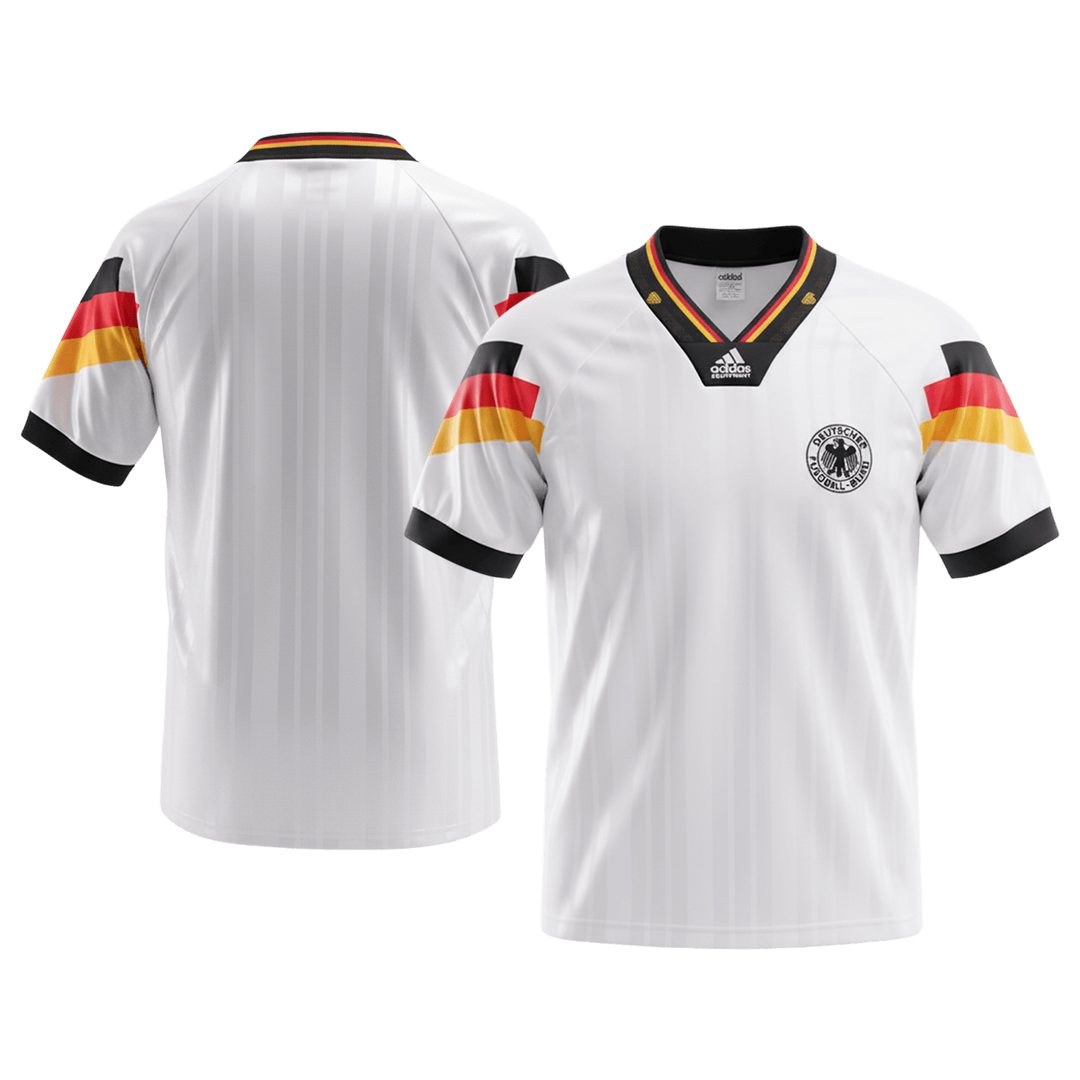 Męska Koszulka Retro Domowa Germany 1992