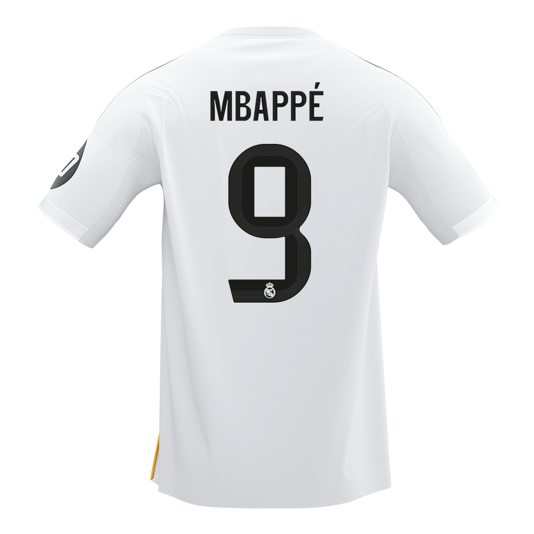 Męska Koszulka Domowa Real Madryt MBAPPÉ #9 2025/26