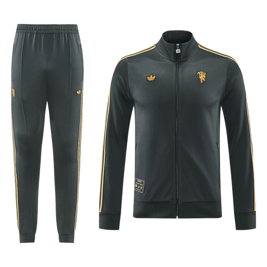 Męski Zestaw Treningowy Manchester United (Kurtka+Spodnie) 2025/26