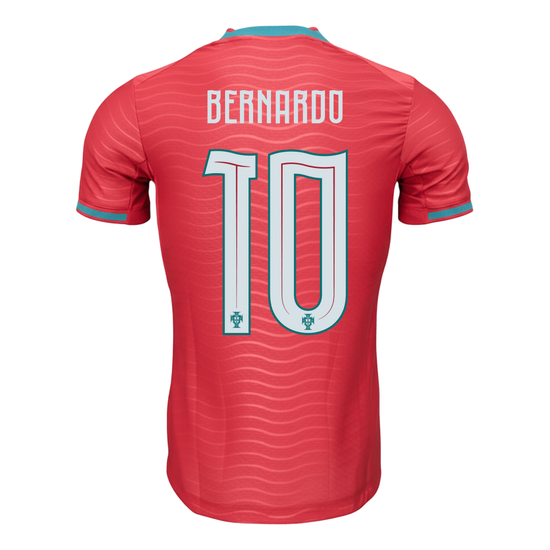 Męska koszulka Portugalii domowa BERNARDO #10 wersja zawodnicza – Mundial 2026