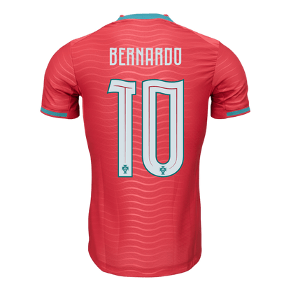 Męska koszulka Portugalii domowa BERNARDO #10 wersja zawodnicza – Mundial 2026