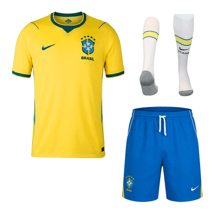 Męski kompletny strój Brazylii domowa - Mundial 2026