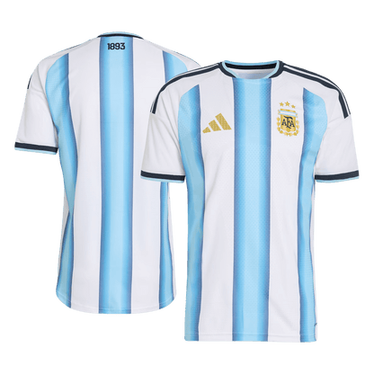 Męska Koszulka Domowa Argentina Wersja Piłkarska World Cup 2026 - Slim Fit