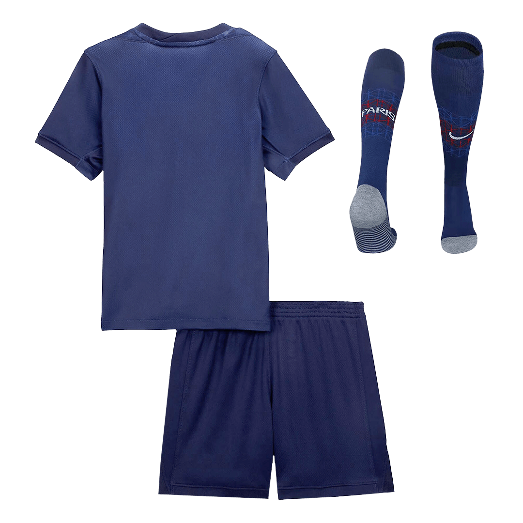 Dziecięcy Zestaw Domowa PSG (Koszulka + Spodenki + Skarpety) 2025/26