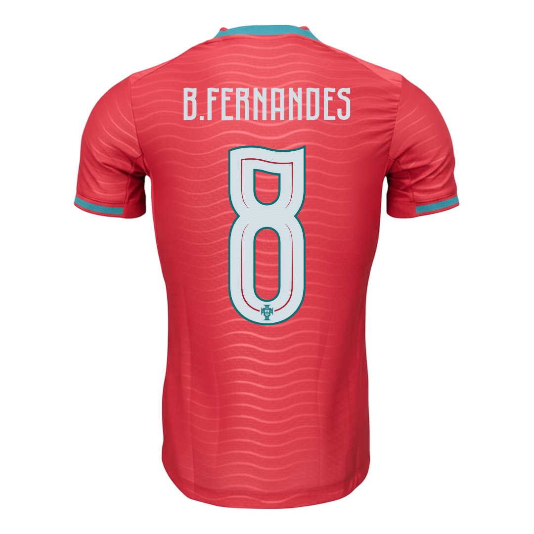 Męska koszulka Portugalii domowa B.FERNANDES #8 wersja zawodnicza – Mundial 2026