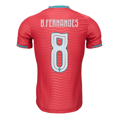 Męska koszulka Portugalii domowa B.FERNANDES #8 wersja zawodnicza – Mundial 2026
