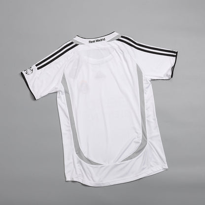 Męska Koszulka Retro Domowa Real Madrid 2006/07