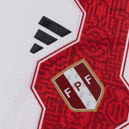 Męska koszulka Peru domowa wersja zawodnicza – Mundial 2026