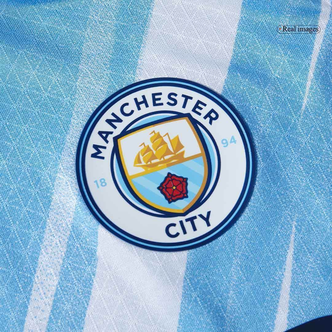 Męska Koszulka Domowa Manchester City FODEN #47 Wersja Piłkarska 2025/26 - Slim Fit - Topowe Koszulki Pilkarskie Sklep Internetowy