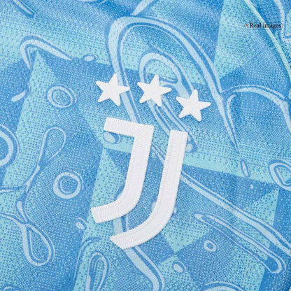 Męska Koszulka Wyjazdowa Juventus KALULU #15 Wersja Piłkarska 2025/26 - Slim Fit - Topowe Koszulki Pilkarskie Sklep Internetowy