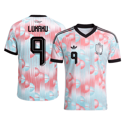 Męska koszulka Belgii wyjazdowa LUKAKU #9 - Mundial 2026