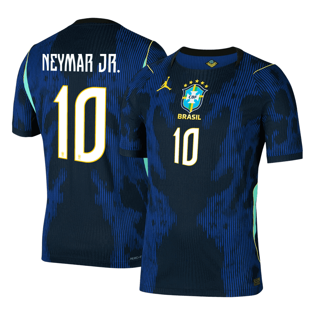 Męska koszulka Brazylii wyjazdowa NEYMAR JR. #10 wersja zawodnicza - Mundial 2026