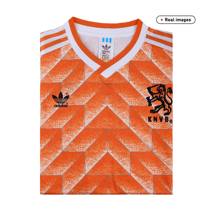 Męska Koszulka Retro Domowa Netherlands 1988