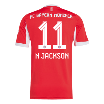Męska Koszulka Domowa Bayern Munich N.JACKSON #11 2025/26 [PREMIUM] - Topowe Koszulki Pilkarskie Sklep Internetowy