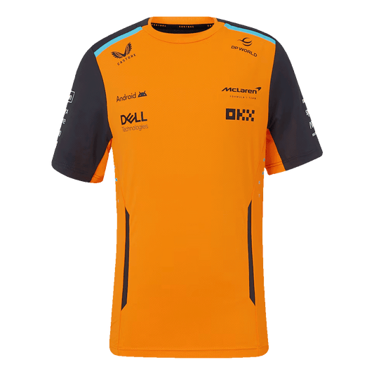 Męska Koszulka McLaren F1 Racing Team Set Up 2024 - Wyprzedaż Sezonowa - Topowe Koszulki Pilkarskie Sklep Internetowy