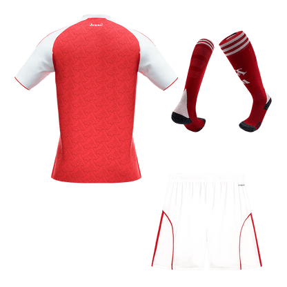 Męski Zestaw Domowa Arsenal (Koszulka + Spodenki + Skarpety) 2025/26 [PREMIUM]