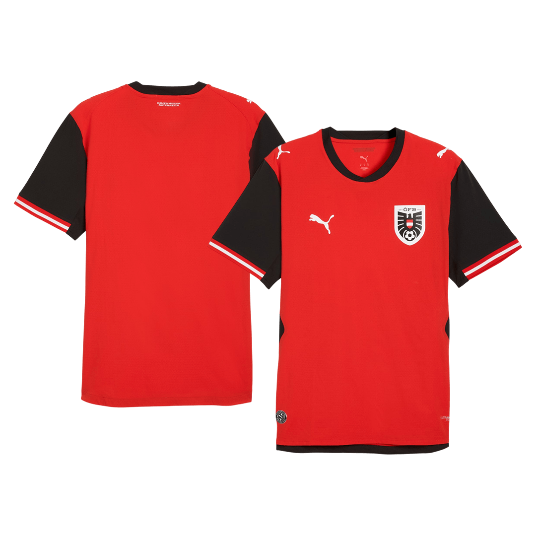 Męska koszulka Austrii domowa wersja zawodnicza – Mundial 2026