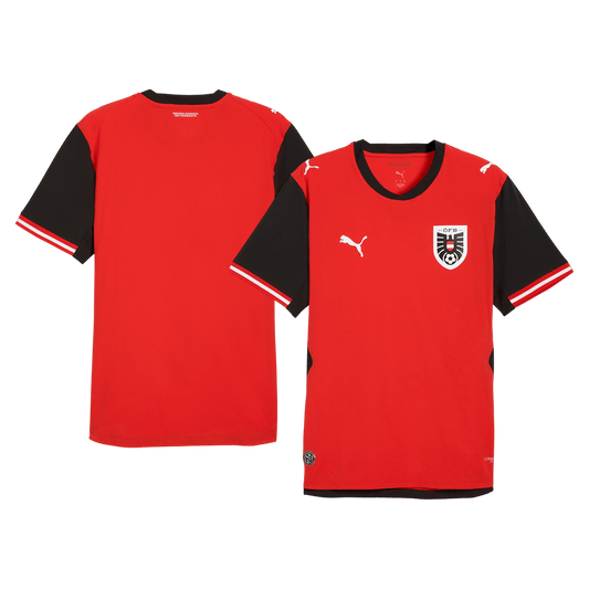 Męska koszulka Austrii domowa wersja zawodnicza – Mundial 2026