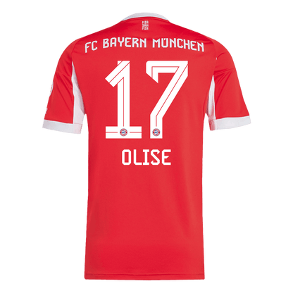 Męska Koszulka Domowa Bayern Munich OLISE #17 2025/26 [PREMIUM] - Topowe Koszulki Pilkarskie Sklep Internetowy
