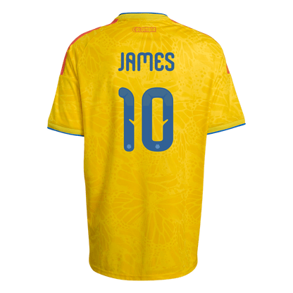 Męska koszulka Kolumbii domowa JAMES #10 – Mundial 2026