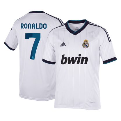 Męska koszulka Realu Madryt domowa Retro 2012/13 RONALDO #7